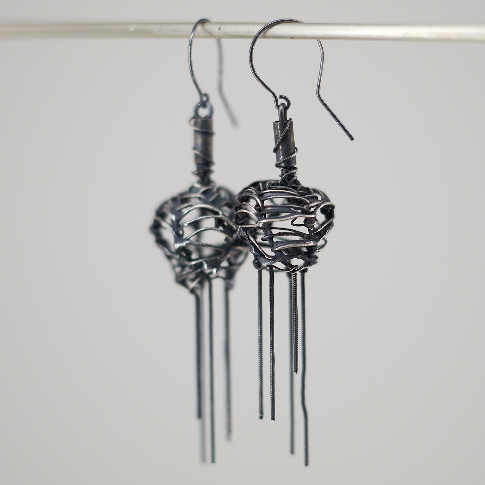 French Wire Fringed earrings
